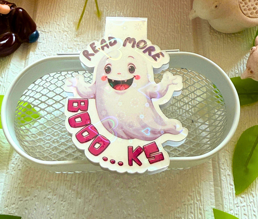 "Read More Boo...ks" Holographic Magnetic Bookmark