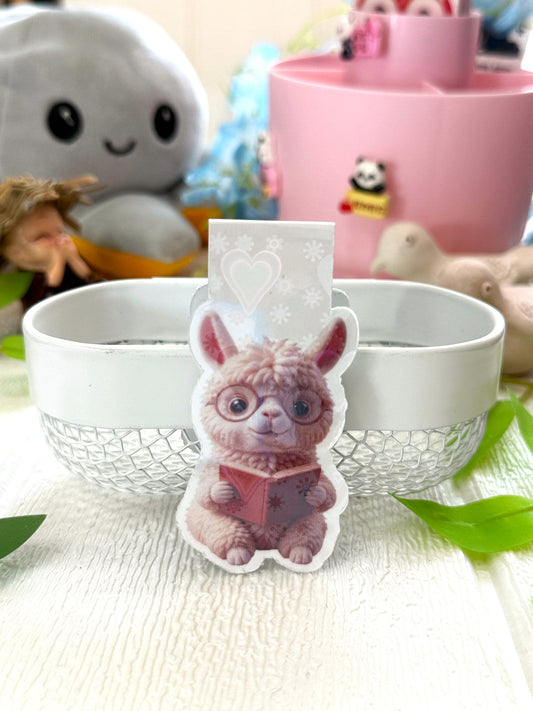 Cute Sheep Holographic Magnetic Bookmark