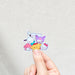 Kuromi Holographic 3inch Glossy Water Proof Vinyl Sticker Great for Water Bottles, Journals, Laptops, Phones