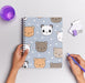 Cute Bear Print 50 Pages Notebook