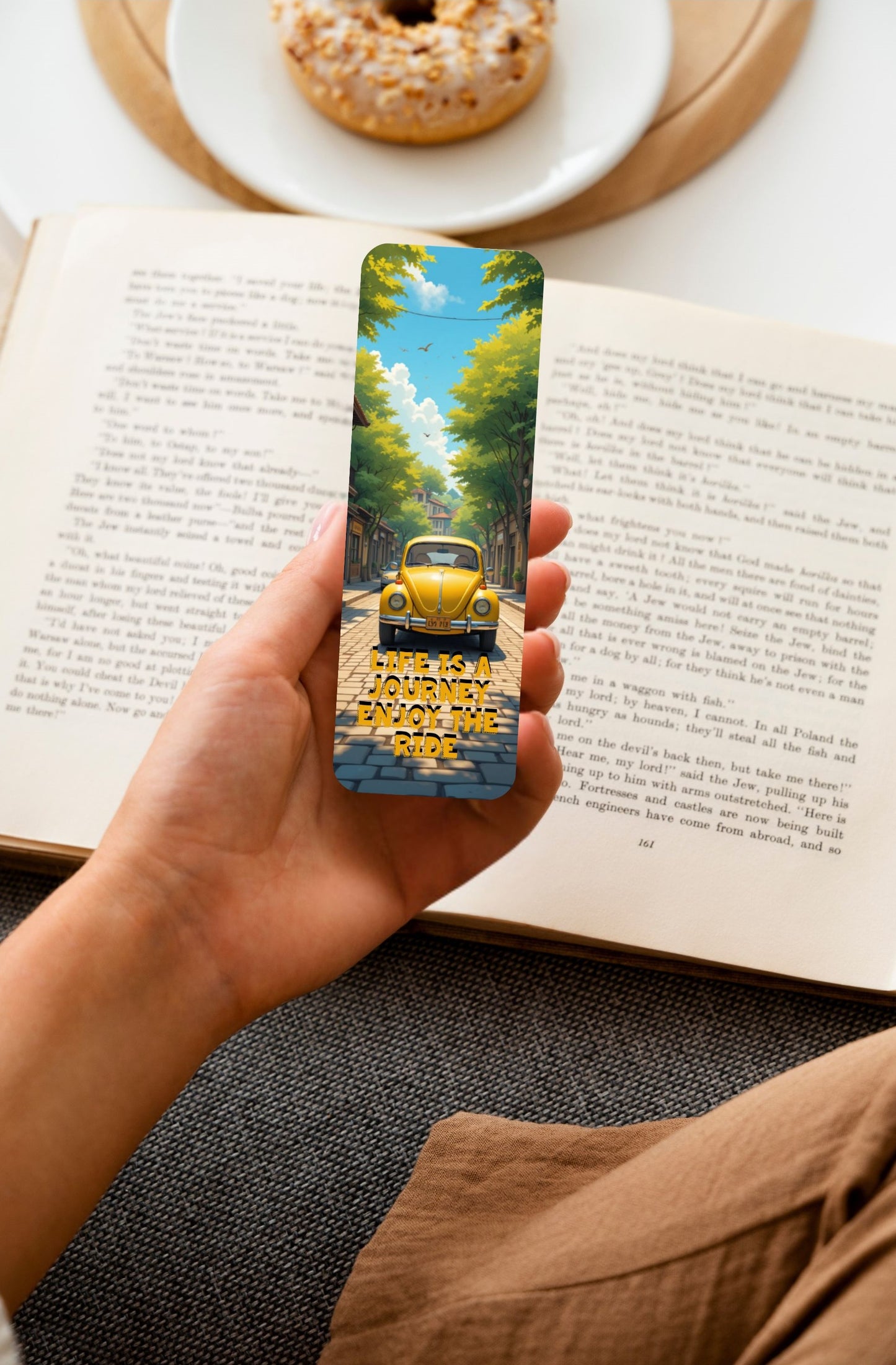 Life Is A Journey Long Bookmark 2×6"