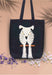 Macrame Owl on Cinnamon Stick Tote Bag