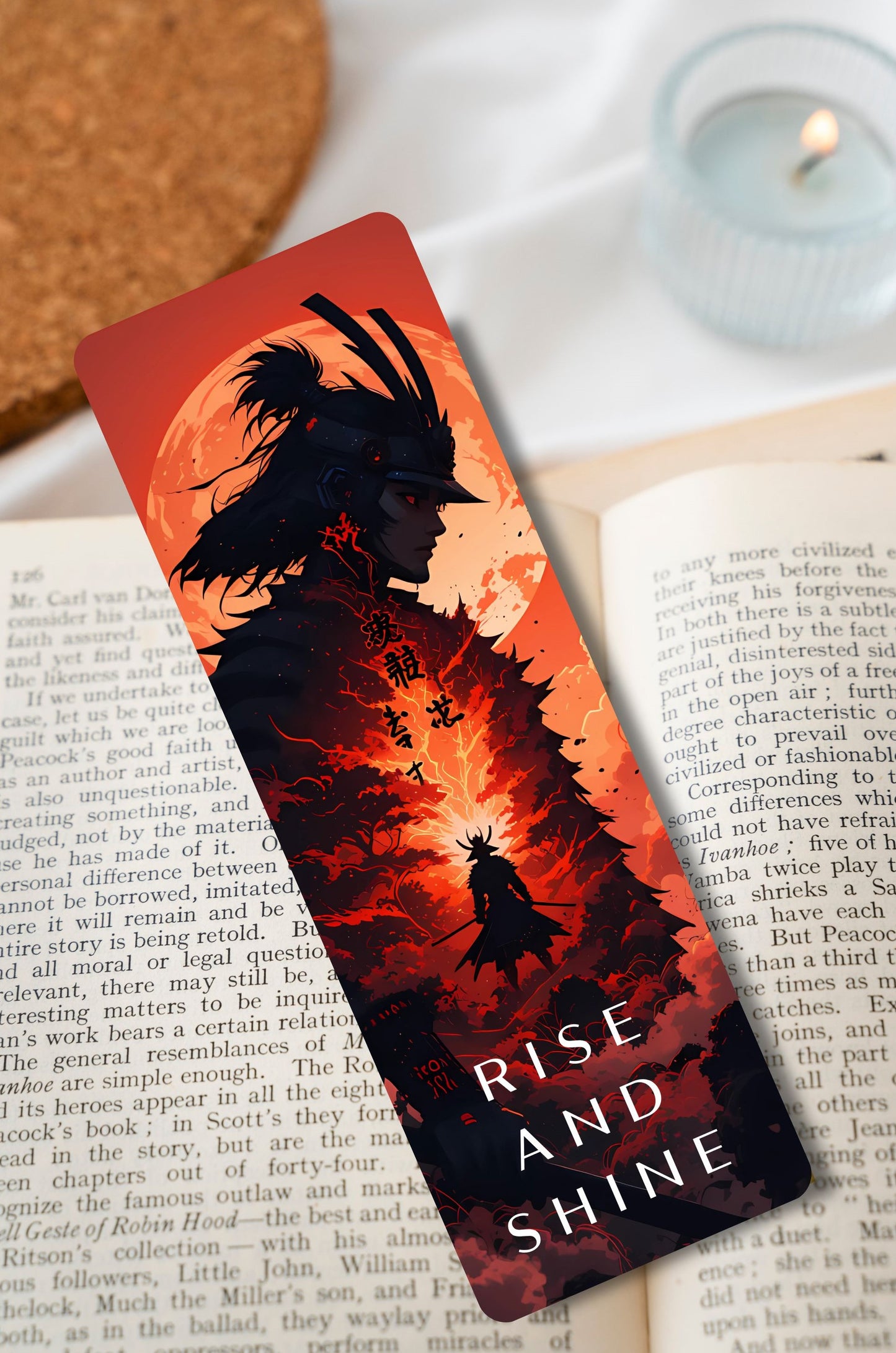 Rise and Shine Long Bookmark 2×6"