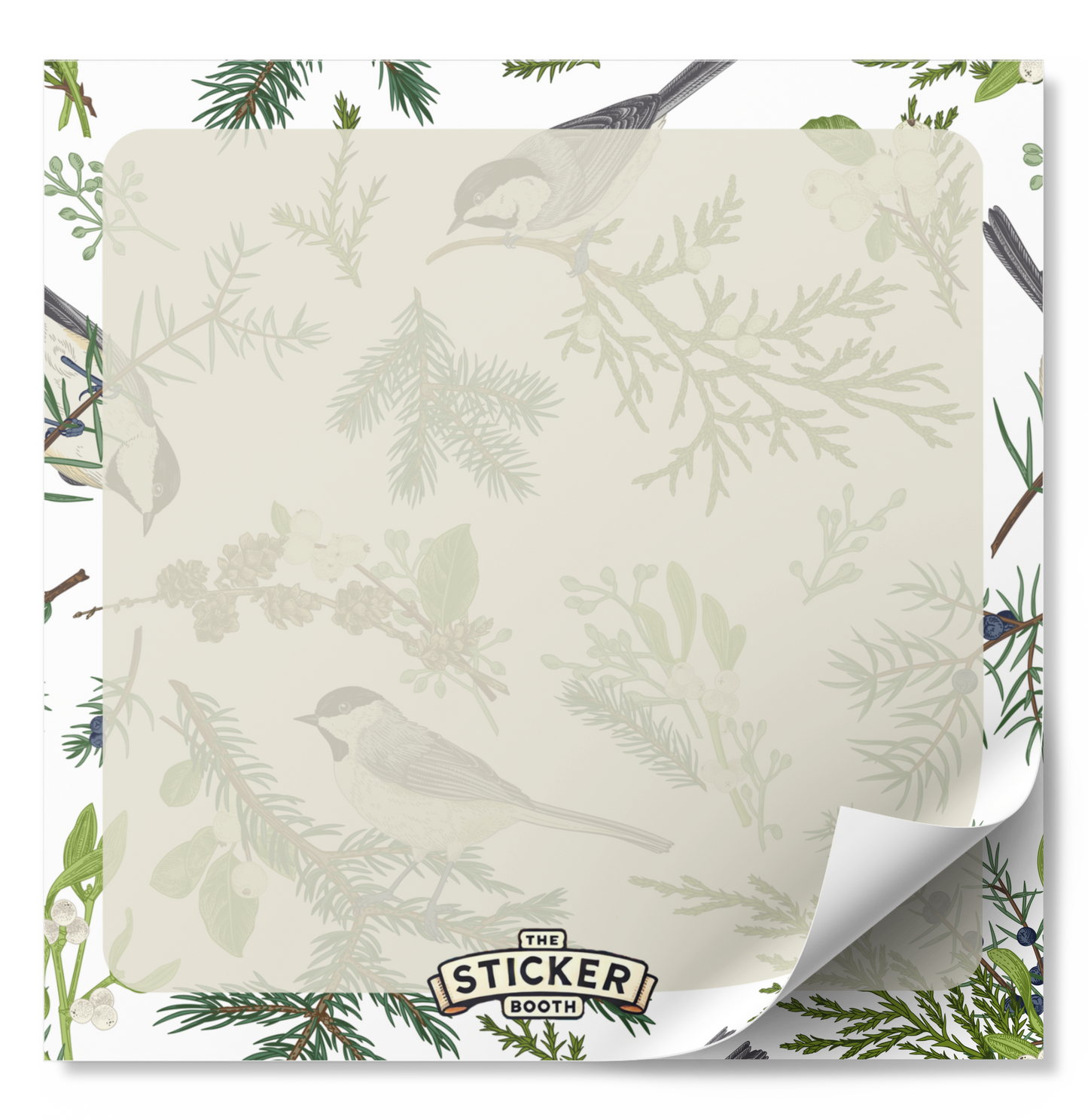 Pretty Sparrow Design Memo Pad 50 Pages