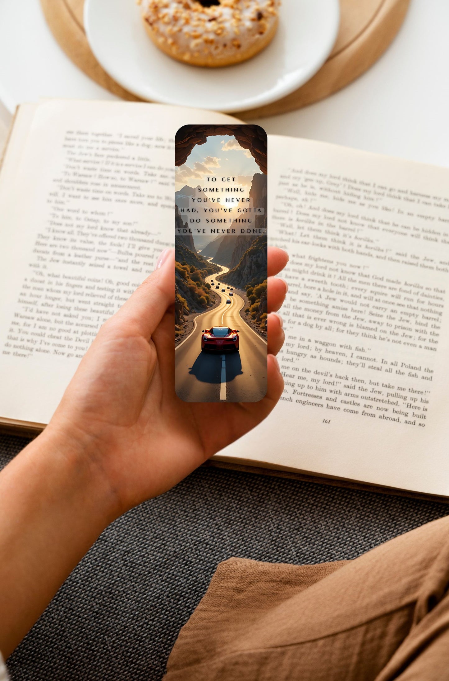 To Get Something Long Bookmark 2×6"